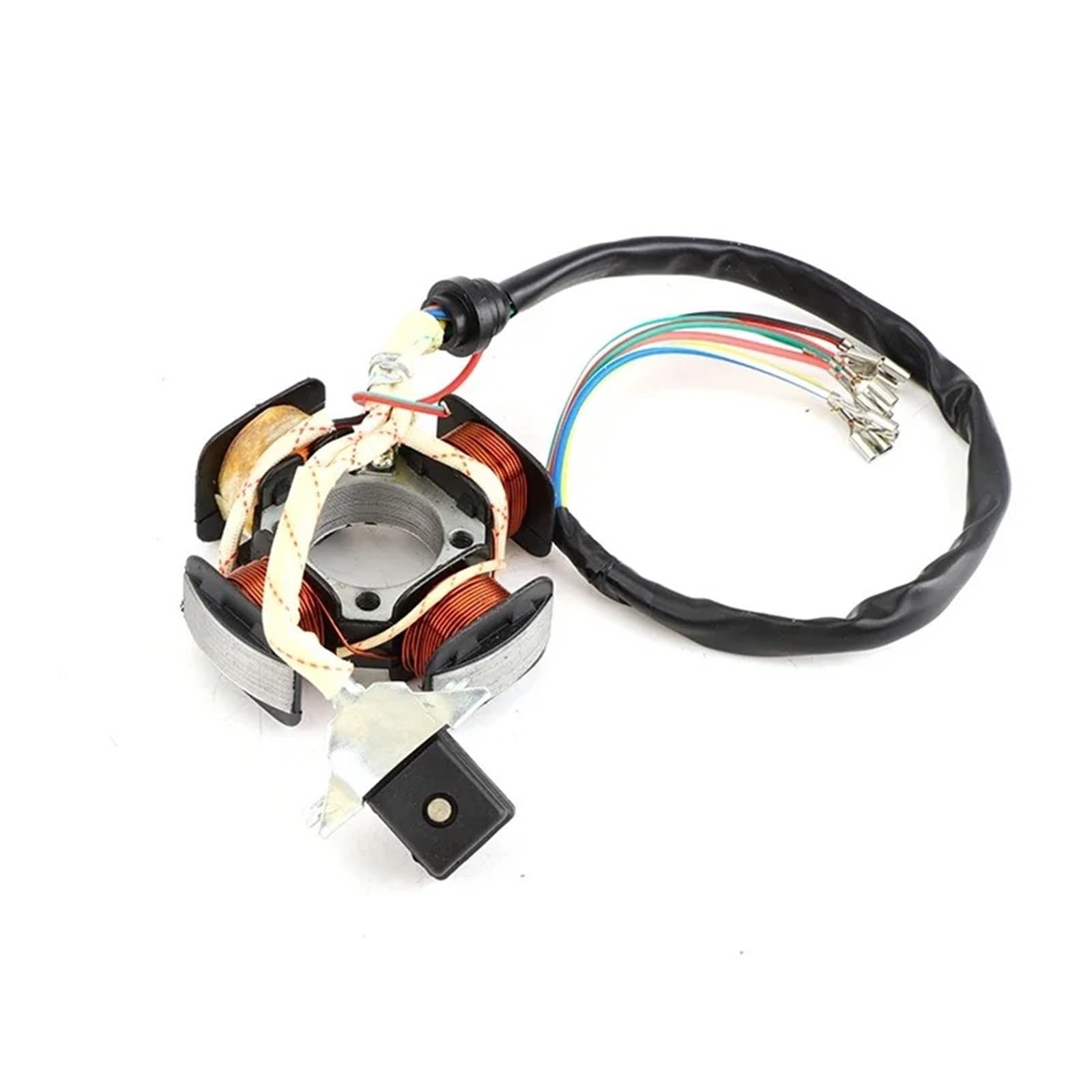 Stator Allumage Moteur Pour CG125 150CC CB 125 4 Bobines Stator Magnéto Bobine 4 Pôles Plaque D'allumage Pied Démarreur