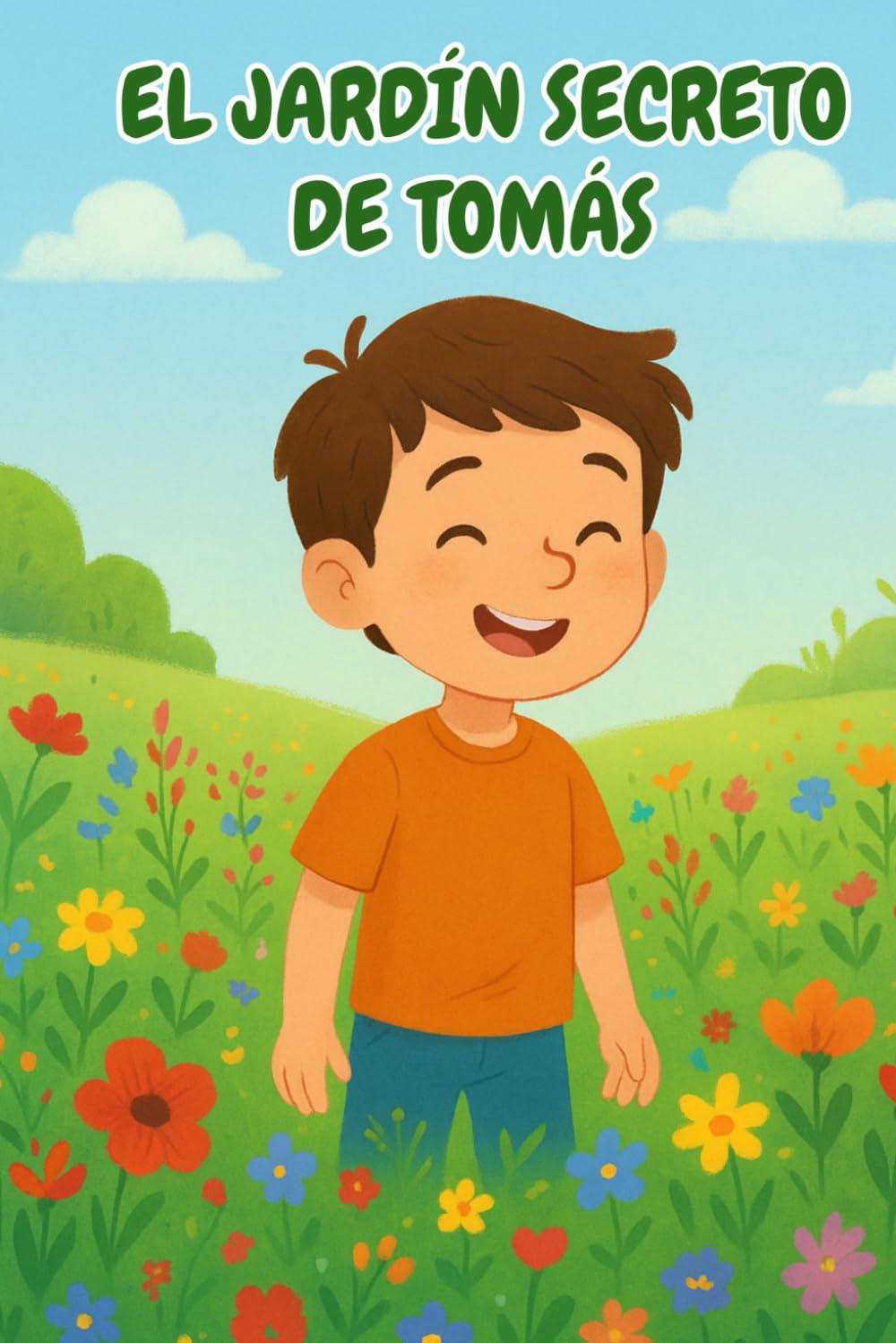 El Jardín secreto de Tomás: Un cuento sobre valores y naturaleza con actividades para colorear