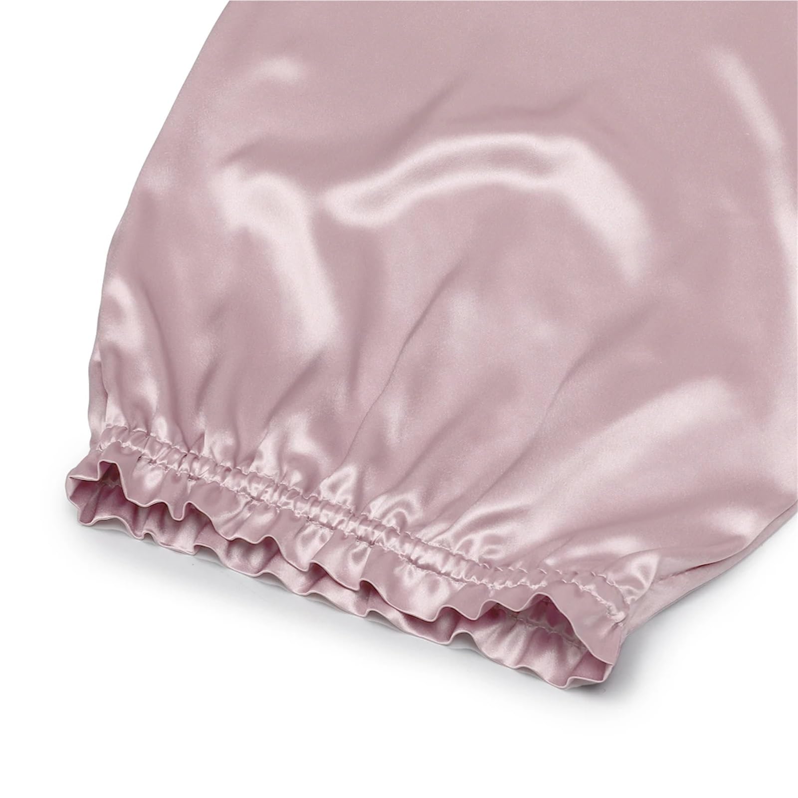 Silk bonnet Seidenhaube for schlafende Frauen, Haarpflege for lange Lockenmütze for women