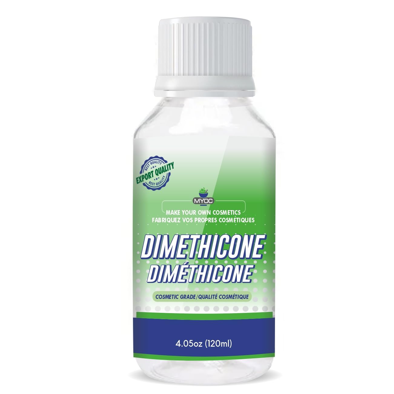 Dimethicone β Cosmetic Grade Silicone for DIY Skincare, Hair Serums, and Makeup Formulations | 4 oz (120ml)