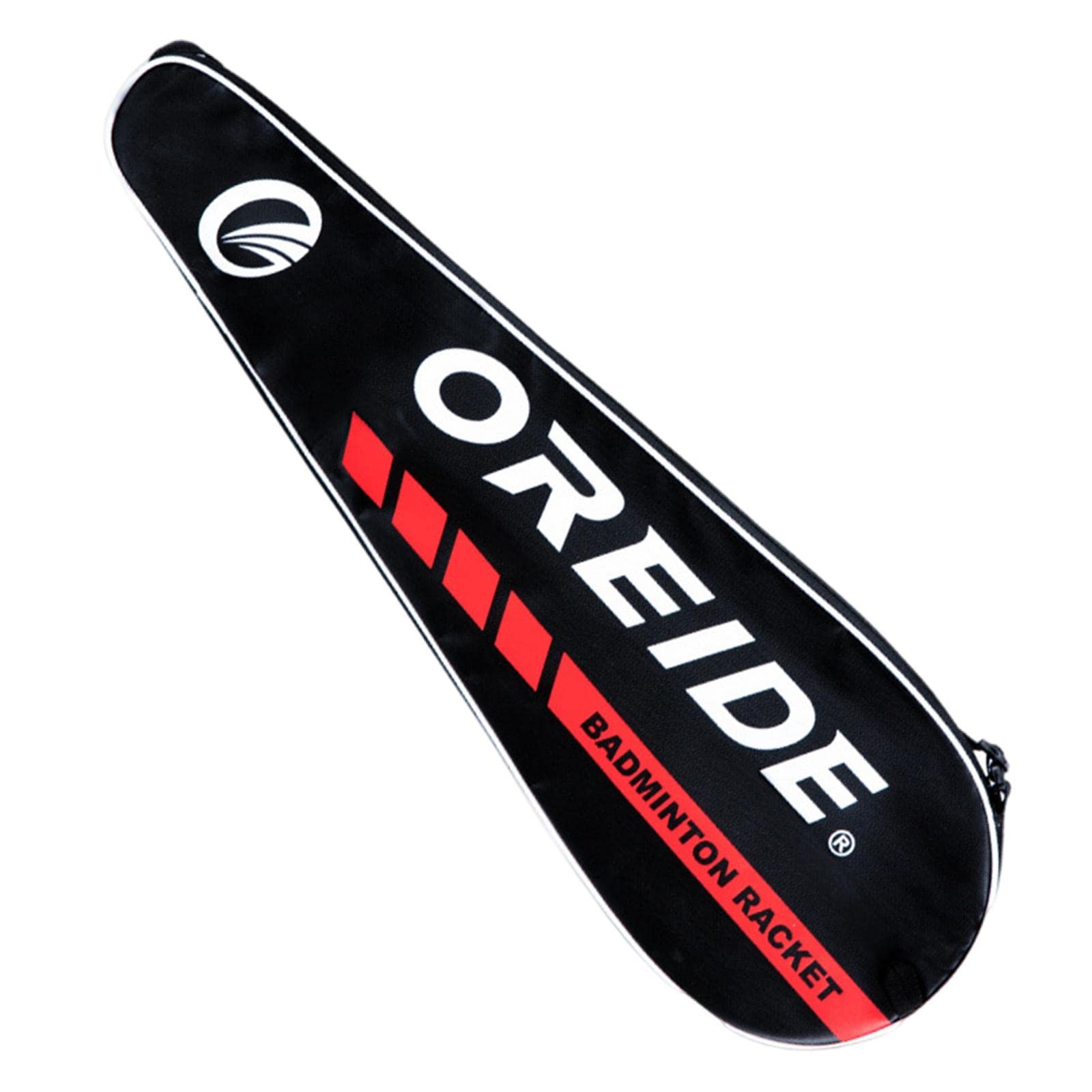 Badminton Schlägertasche mit Gepolsterter Schlägerhülle Aus PU Tennis Racket Cover Pickleball Tragetasche mit Verstellbarem Schulterriemen Transportab