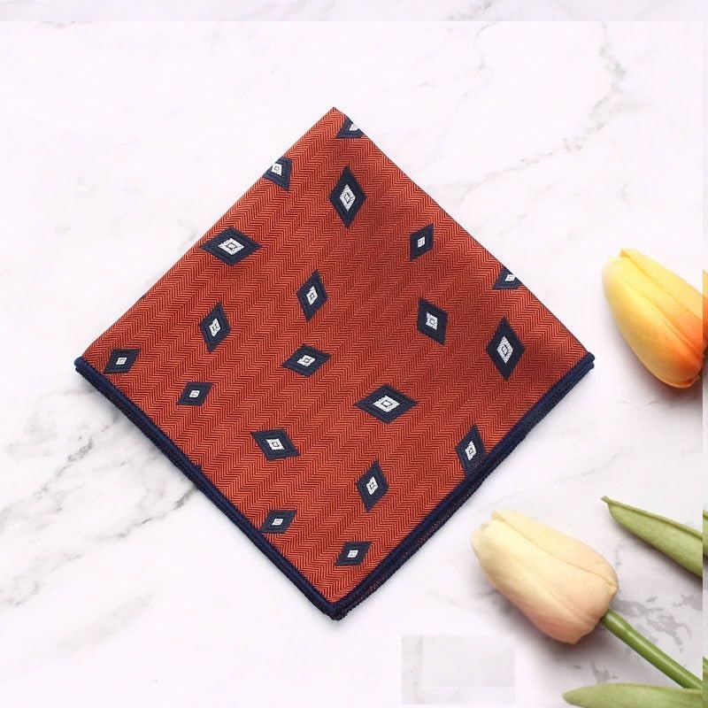 Men's Formal Small Square Handkerchief for Business Suit Party Pocket