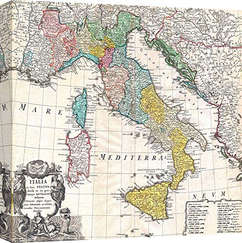 Stampa Fine Art, realizzata a partire dal file originale in alta risoluzione tratto direttamente dall'opera, su tela da 300 gr