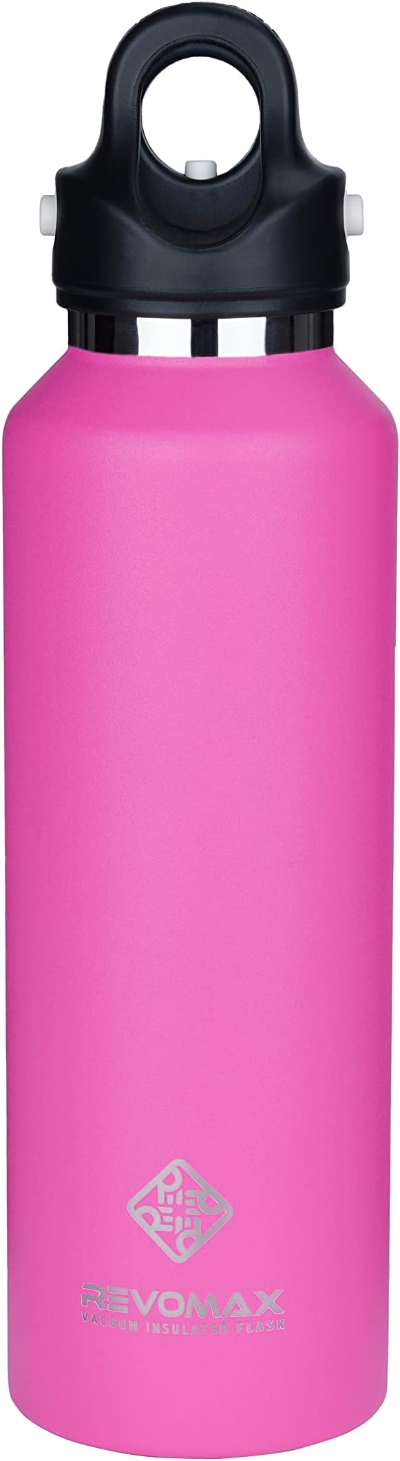 Stainless Steel Vacuum Insulated Water Bottle with Twist-Free Lid, No-Screw Insulated Tumblers, Portable Thermo Flask for Cold or Hot Beverages