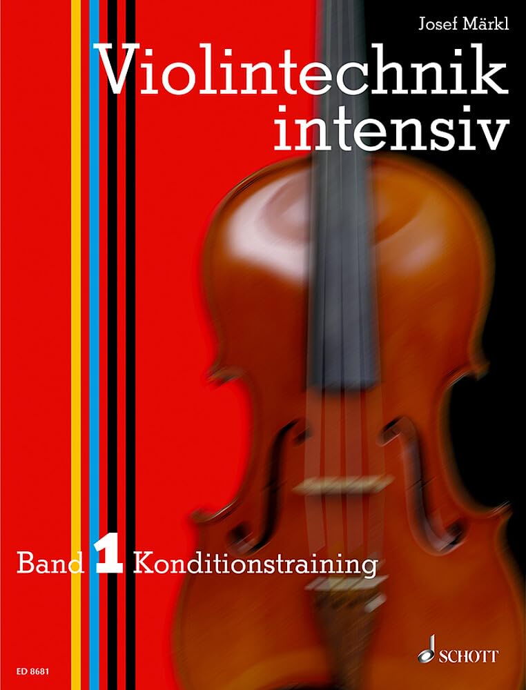 Violon Violintechnik intensiv 1 instrument de musique cordes frottées pour pratique intensive