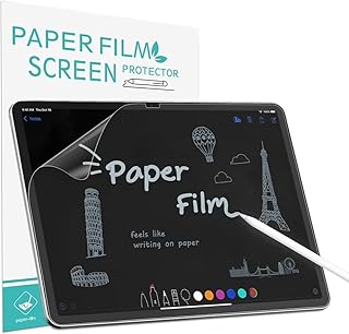 Connected Like Paper Screen Protector for iPad A16 2025/ iPad 2022 10th Generation 10.9 Inch Matte PET Cover for Drawing Writing Sketch Feel Like on Paper Anti-Glare Ant-Fingerprint