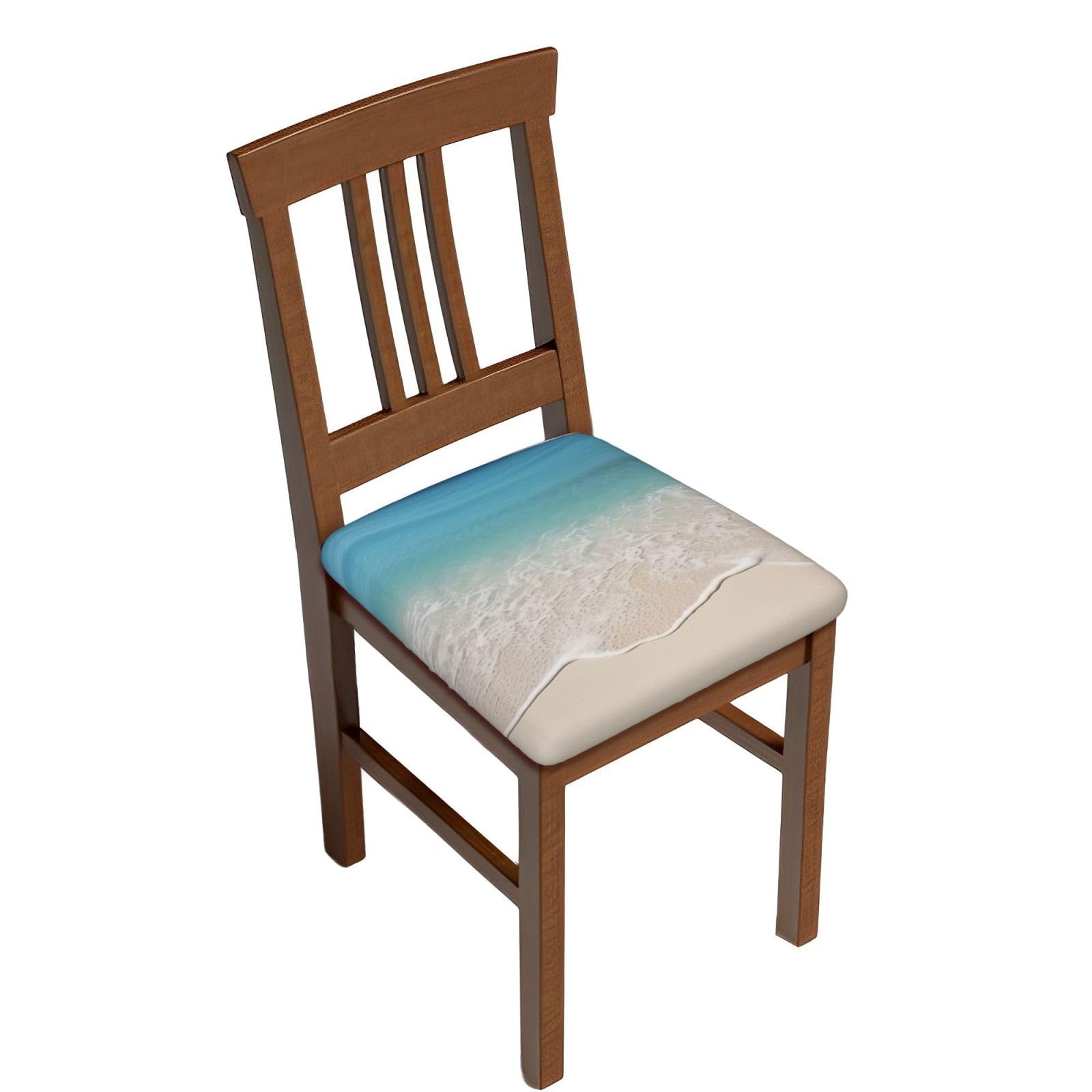 Housse de coussin pour tabouret velours lavable lot de 6 pour rénover