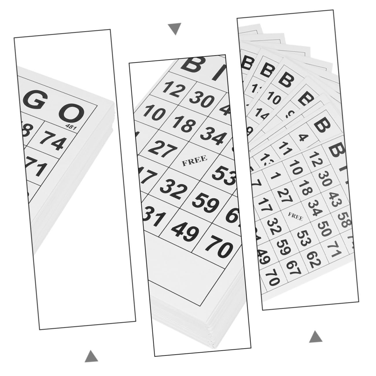 Tarjetas de Bingo para Juegos de Mesa 120 Piezas de Papel | Cartones para Bingo, Partidas y Fiestas, Formato Infantil, Pensado para Uso Social y Apoyo Cognitivo