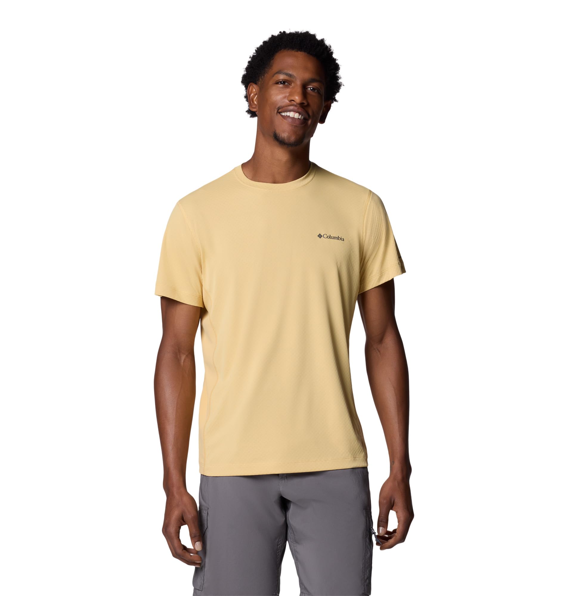 Columbia Zero Rules Light Short Sleeve Crew, Camiseta Técnica De Manga Corta para Hombre en oferta en Amazon