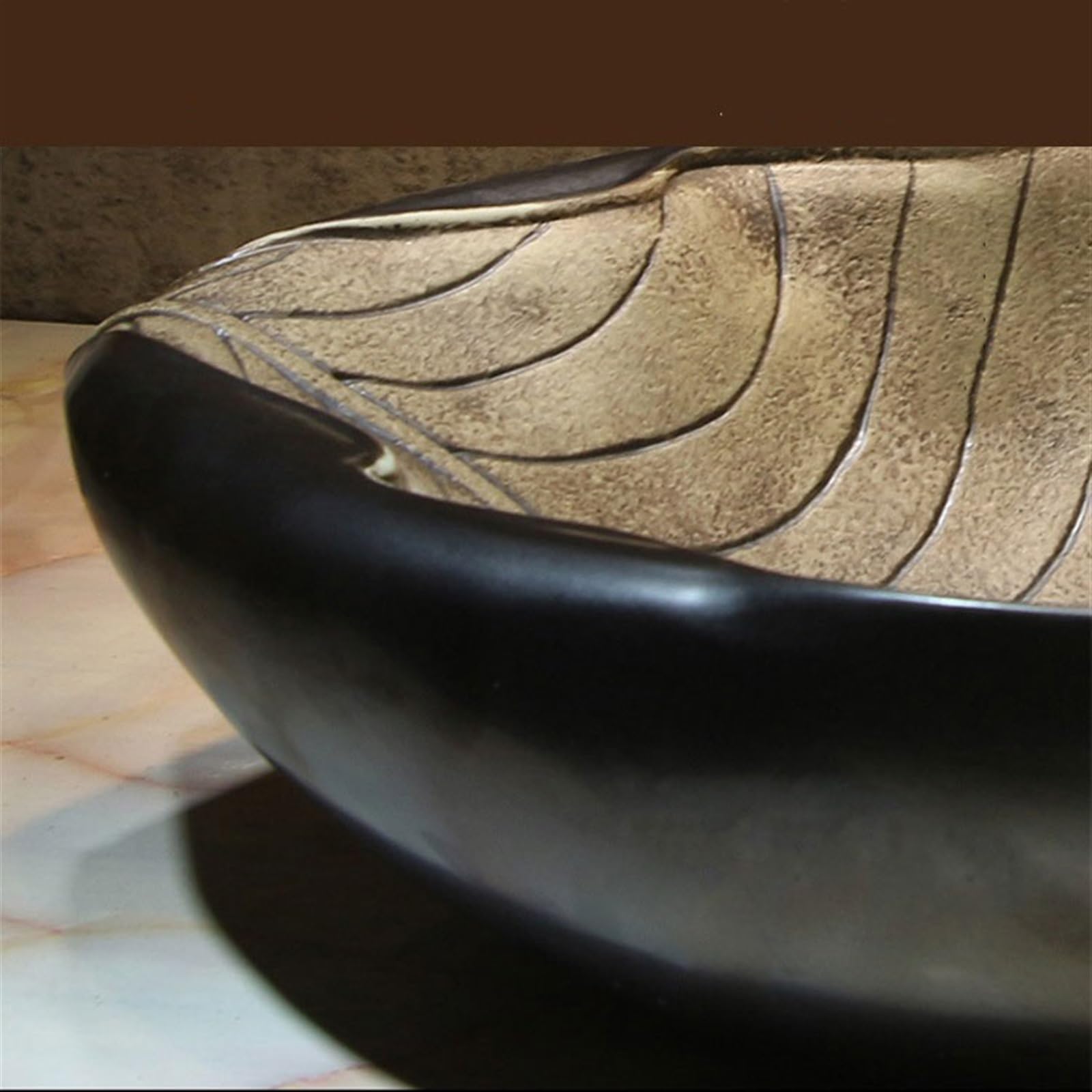 Umywalka nablatowa Umywalka nablatowa Sztuka Spersonalizowane umywalki Kreatywna ceramiczna umywalka nablatowa Umywalka do rąk Domowa łazienka Umywalki łazienkowe Umywalka łazienkowa ceramiczna