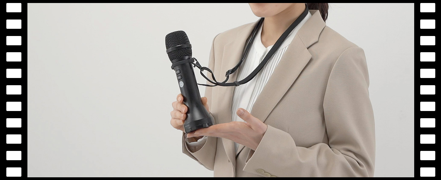 Amazon.co.jp: サンワダイレクト 拡声器 マイク 小型 スピーカー