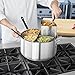 5-Piece Vegetable and Pasta Cooker Set with 14-inch 20 Qt. Aluminum Pot and 5 Qt. Stainless Steel Inserts Strainer Baskets,7-inch high pasta pot with strainer baskets to cook multiple servings at once