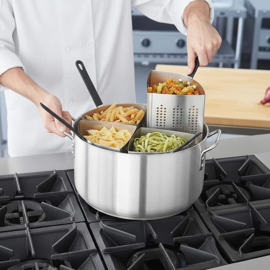 Amazon.com: 5-Piece Vegetable and Pasta Cooker Set with 14