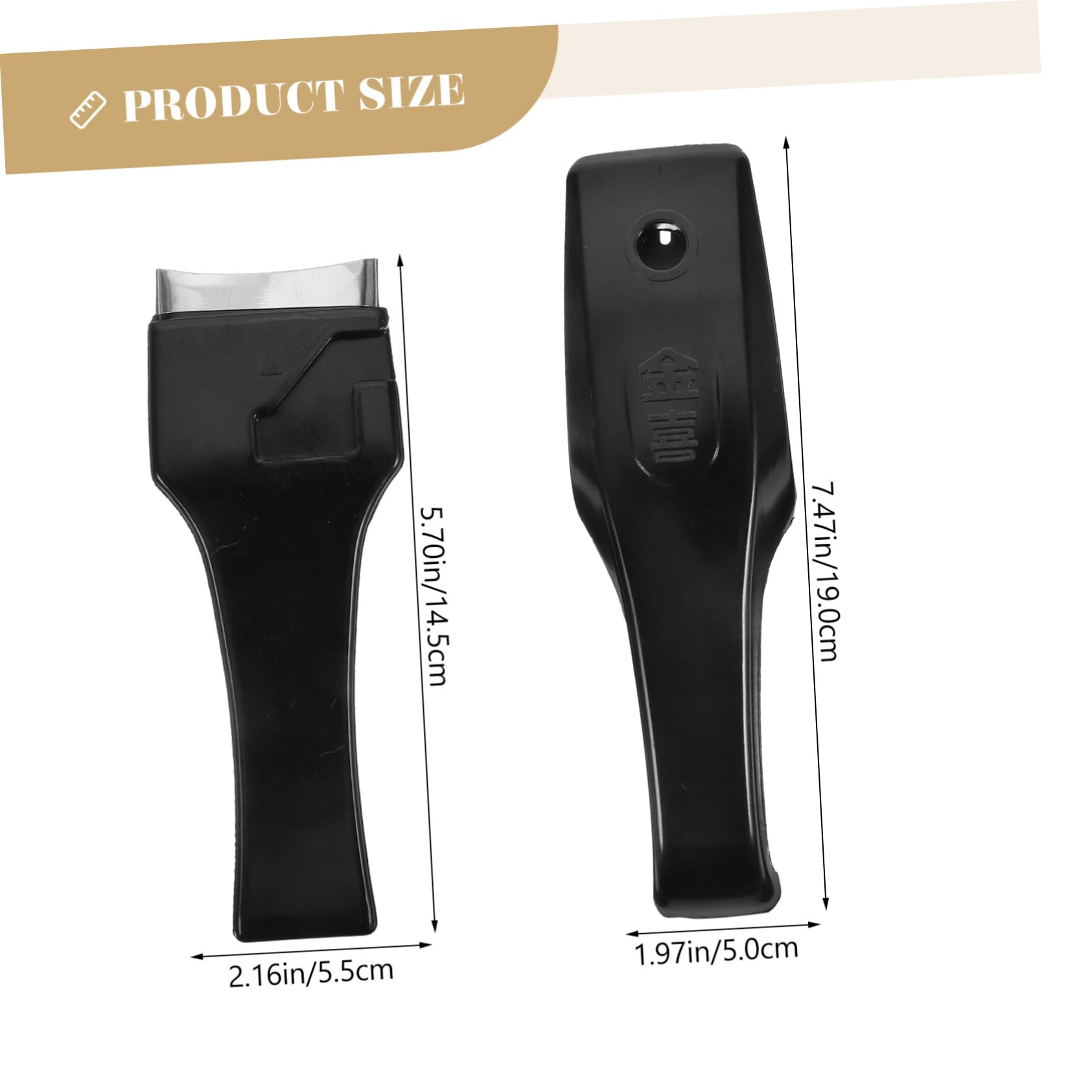 SOLUSTRE 1Pair Portable Pressure Cooker Handle Replacement Scalding Pan Grips Kitchen Accessories for Easy Cooker Movement