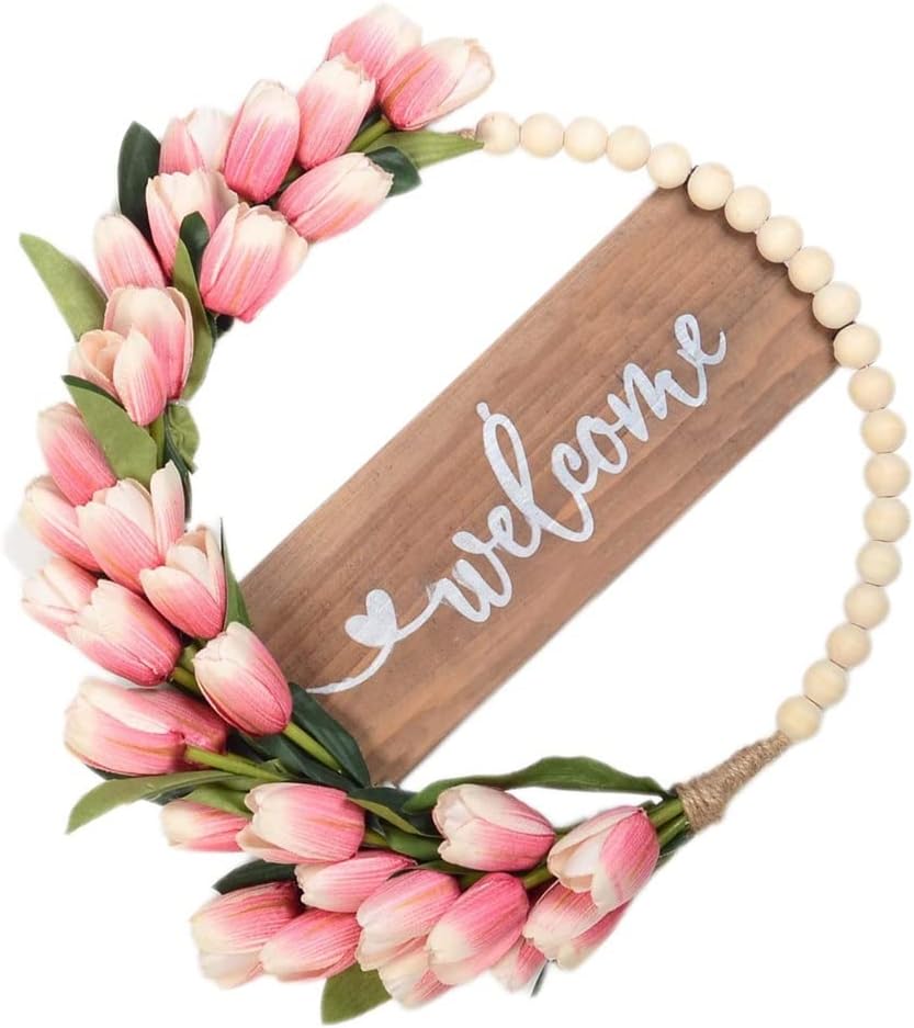 Front Garland Hanging Door Hanger Wall Sign Wedding Decor for Front Door Props Decoration