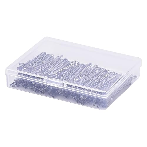 Miniatura 7 de MORGLES Horquillas plateadas para cabello gris, 120 unidades, 2 pulgadas, para mujeres con caja