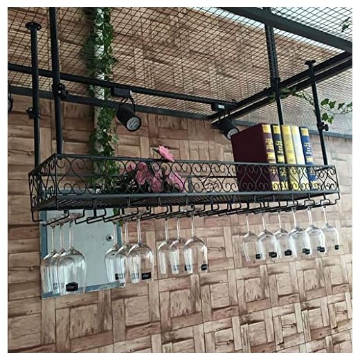 barra botellero FPigSHS Armarios para Vino Botelleros Portavasos Portero de vinos Columpio Colgante Marco de Copa Colgante Porta vitrinas Varias Botellas Estantería de almacenaje Bodega doméstica Barra de Bar