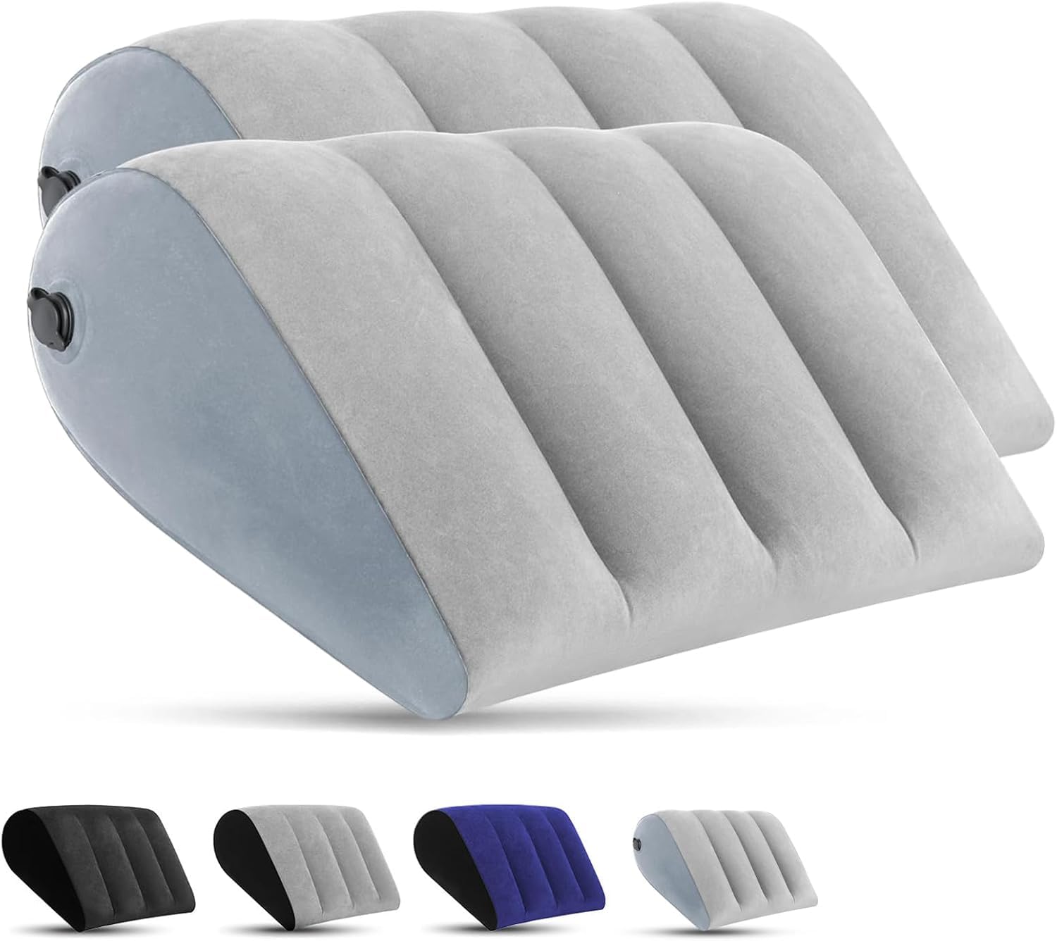 Wedge Pillow for Bed Adult - Leg Pillow Inflatable Pillows for Back Support