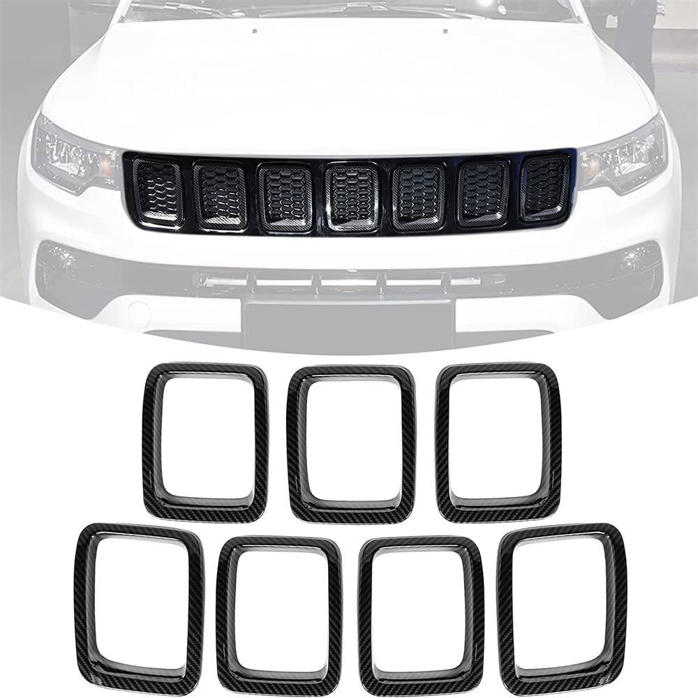 Modanatura Interna In ABS Per Cambio Auto – Per Jeep Compass 2017-2020, Cromo E Fibra