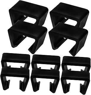 OFFSCH 10 peças clipe de móveis de vime cadeira de vime para ambientes externos móveis de vime móveis externos móveis seccionais de vime clipes de sofá de pátio móveis ao ar livre clipe de sofá Pp