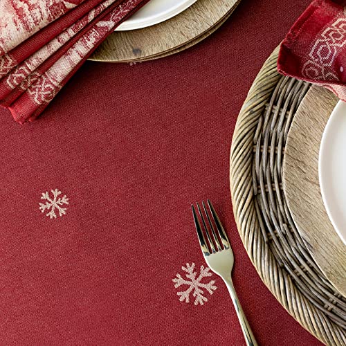 Image of Benson Mills Christmas Story Jacquard Tablecloth (60 inch x 120 inch Rectangular)