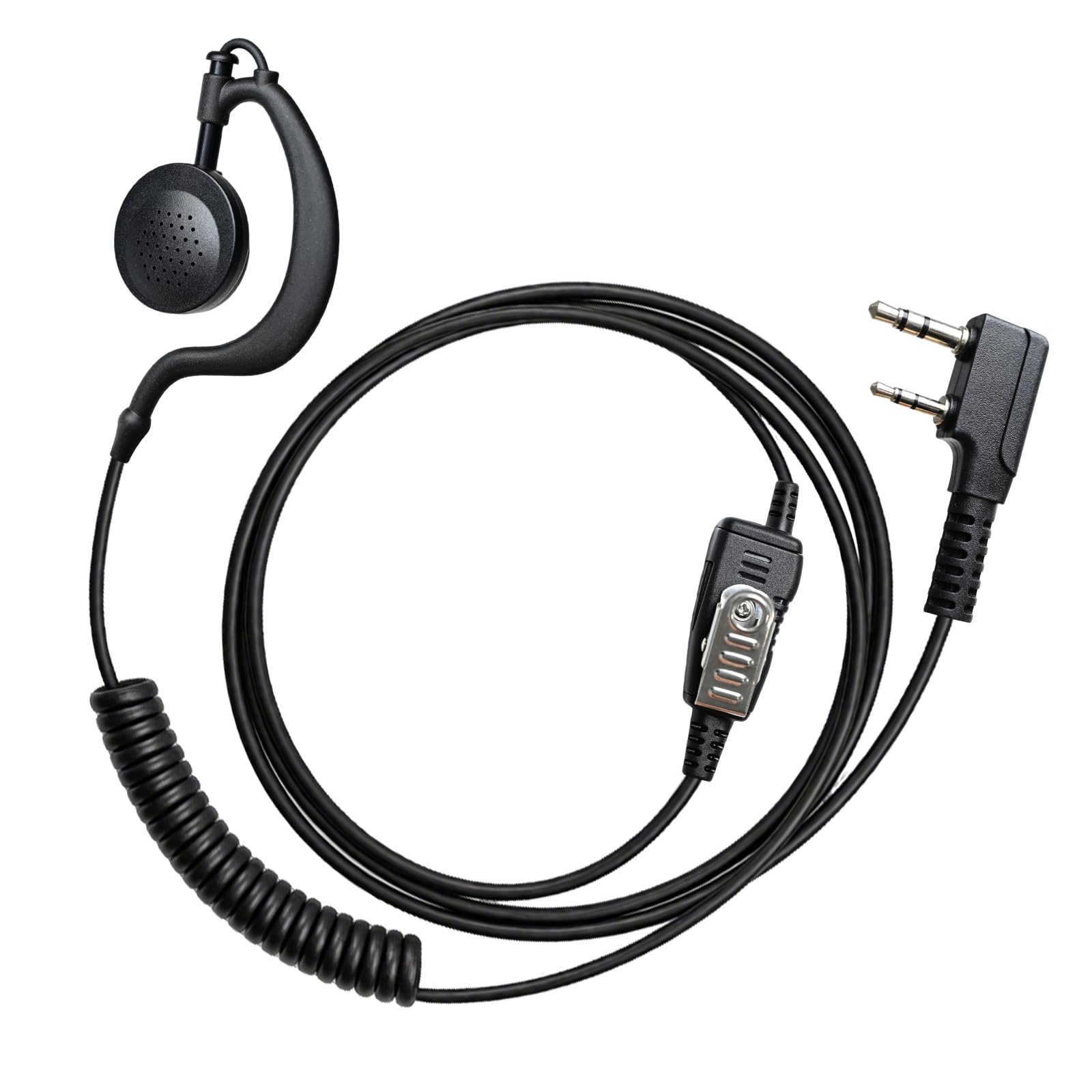 Auricular de radio bidireccional WODASEN con micro PTT para comunicación clara sin ruidos 8