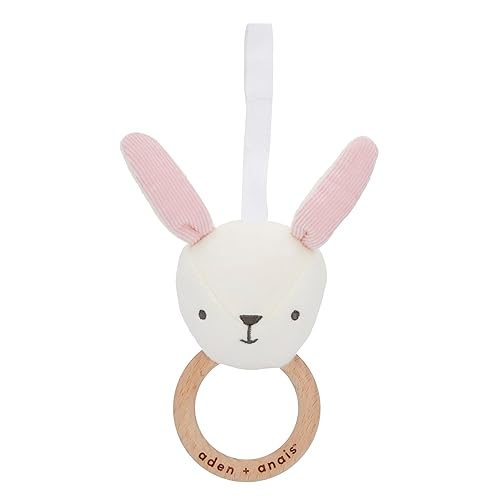 Miniatura 11 de aden + anais Play and Discover Baby Activity Gym - Más de 30 beneficios de desarrollo - 3 juguetes acoplables + almohada de felpa para el tiempo