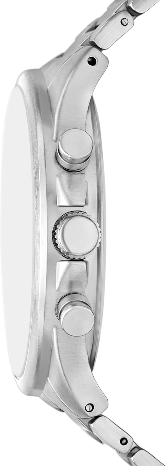 Folio Men's Three-Hand Silver-Tone Watch (Model: FMDFL6075) - Image 3