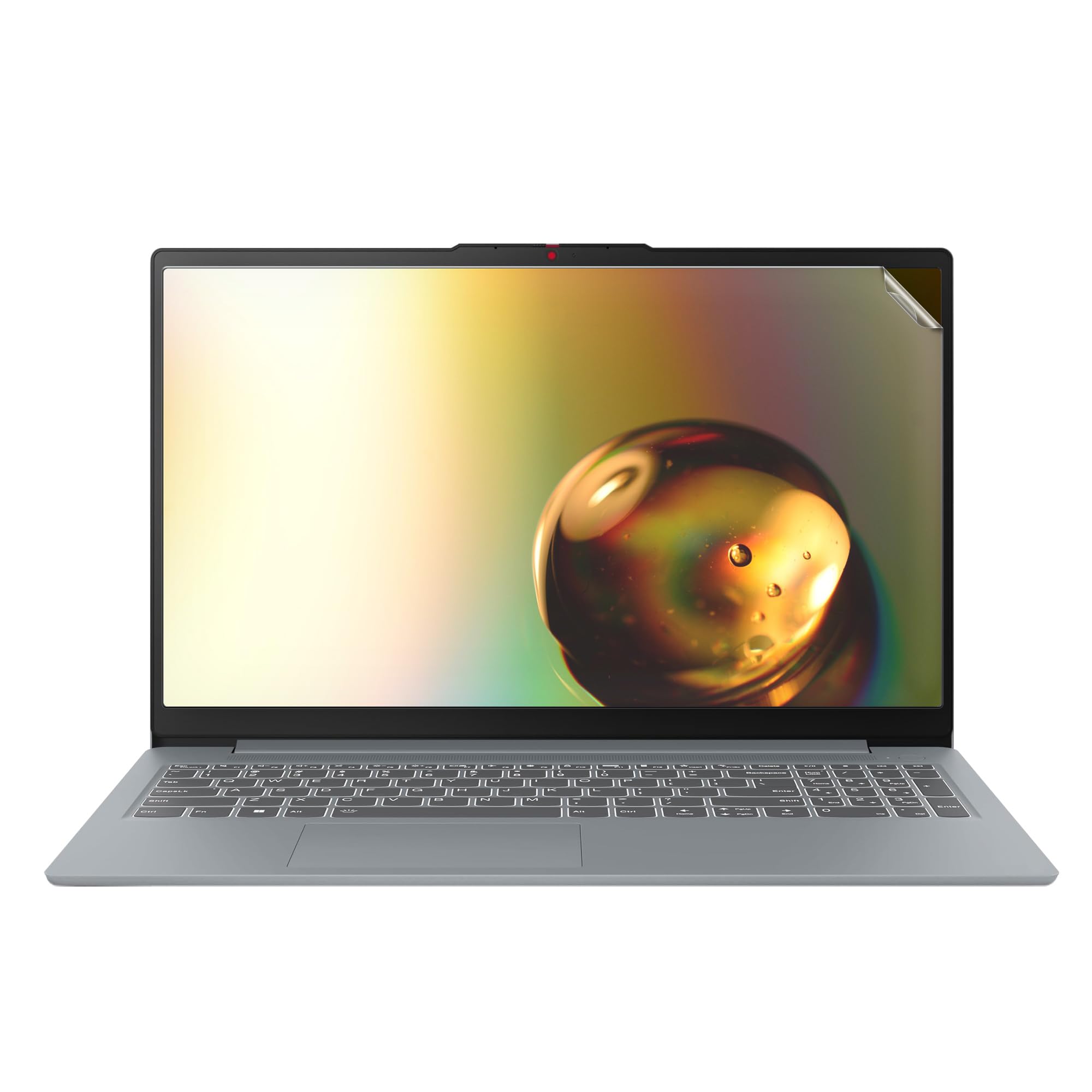 kwmobile Pellicola Protettiva per Display Compatibile con Lenovo IdeaPad Slim 3i 15.6" - Pellicola Screen Cover Opaca antiriflesso con Effetto Anti-Impronte