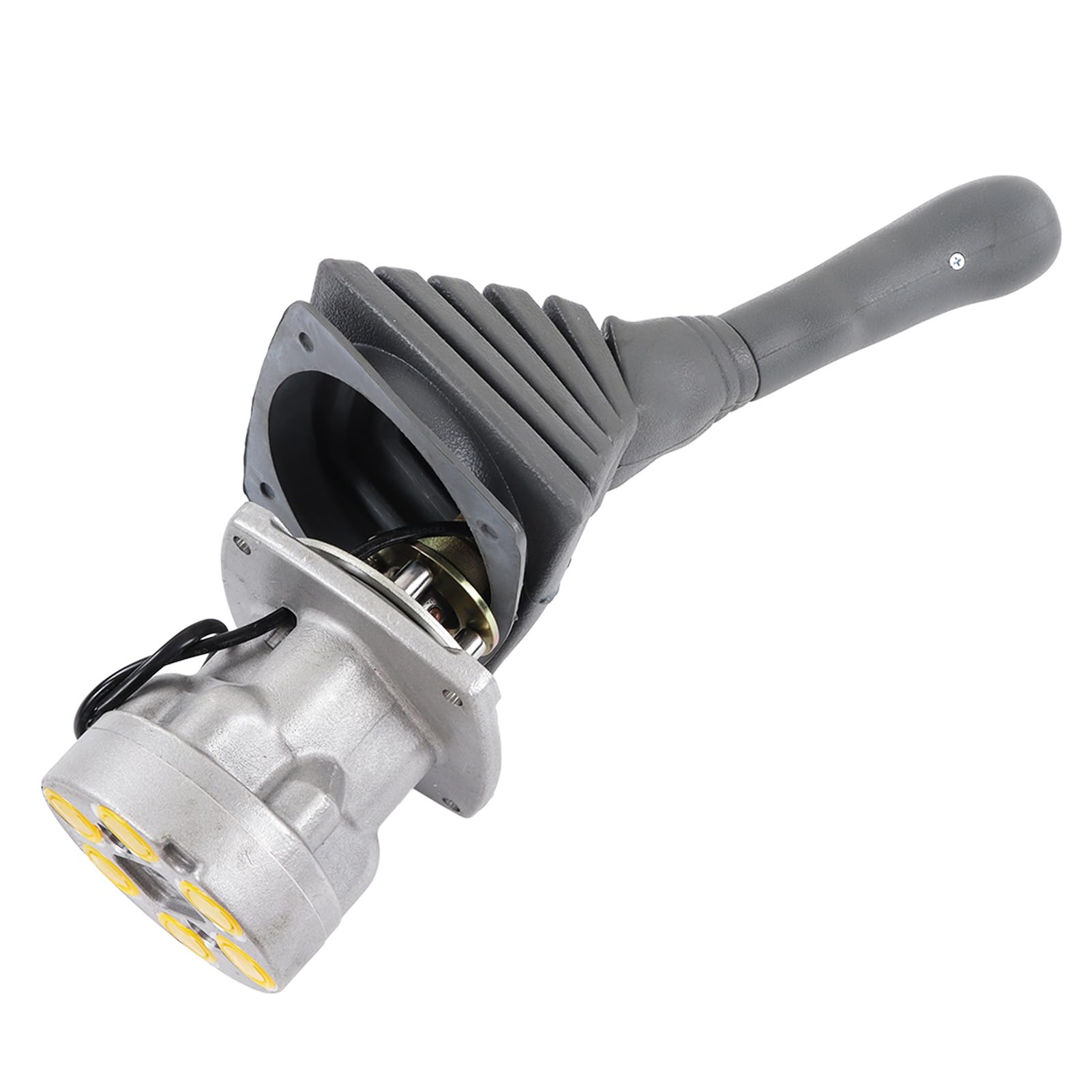 Aramox Zawór Pilotowy Wymiana Joysticka Koparka ze Stali Stopowej Kontroler Joysticka OEM R2420 9015 dla Uchwytu Sterującego Koparki Bezpośrednie Dopasowanie Łatwa Instalacja Stabilna Praca