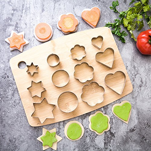 Biscuit Cookie Cutter Donuts Cutter Pastry Muffin Crumpets Sandwich Cutters Flower Round Heart Star Sharp Cookie Cutter Biscuit Brownie Cookie Cutters For Kids Vegetable Fruit Cutter #TOP5