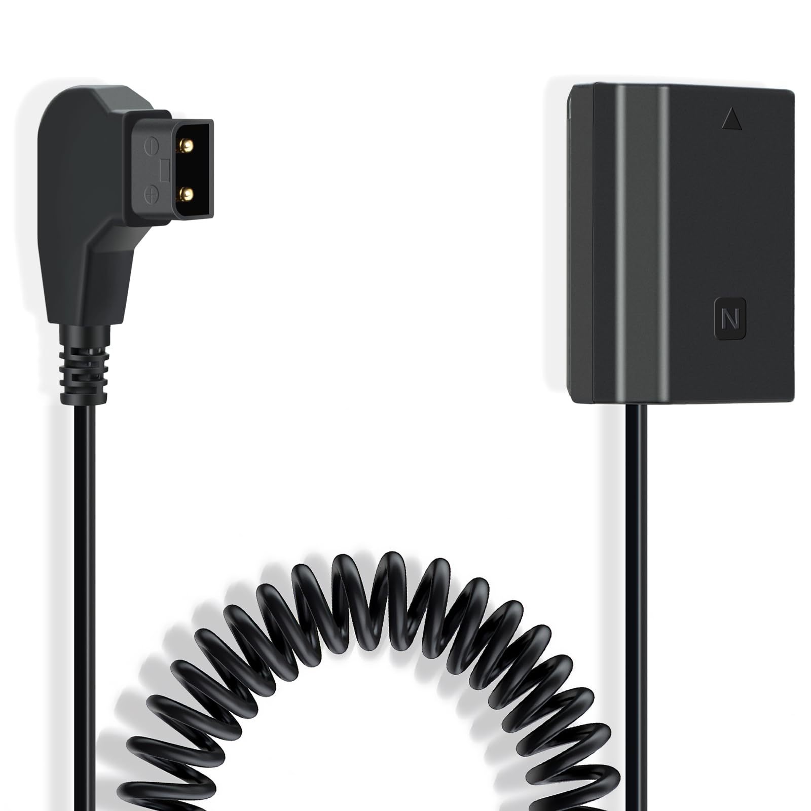 Kimaru D-TAP to NP-FZ100 Dummy Battery Power Cable for Sony A6600, A6700, FX3, FX30, ZV-E1, A7III, A7IV, A7SIII, A7RIII, A7RIV, A7RV, A7C, A7CII, A7CR, A1, A9, A9II Cameras.