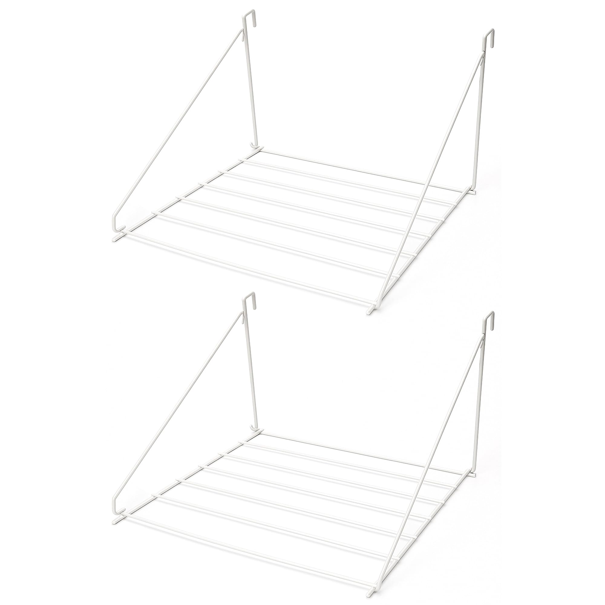 Home Hacks 7M Over The Door Utility Drying Airer 7 Bar Folding Laundry Dryer Rack Heavy Duty & Non-Slip Metal Laundry Towel Rail Clothes Caravan Utility Dryer Rack for Towels & Clothes (2)