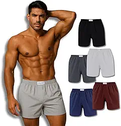 Cueca Samba Canção Rouper Tecido Algodão Leve Macio Cueca Original