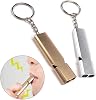 SOS Emergency Assignment Whistle Aluminum Whistle Keychain Camping Hiking Accessory Tools
