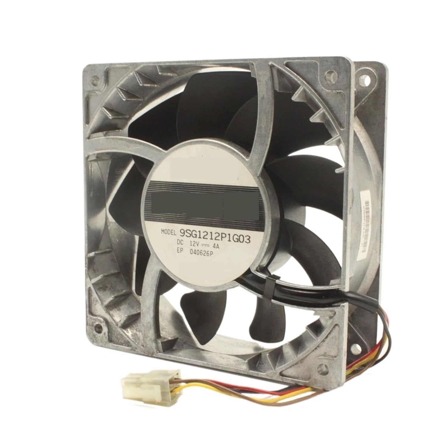 for 9SG1212P1G03 12V 4A 12cm 12038 120x120x38mm 14000RPM Double Ball Bearing Cooling Fan