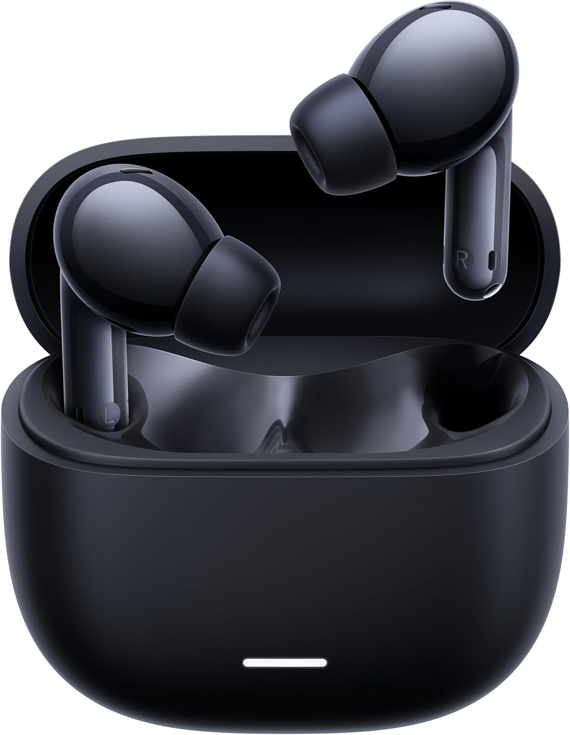 XIAOMI Redmi Buds 6 lite- True Wireless Bluetooth Headphone in-ear,12.4mm titanium-diaphragm driver,40dB Active Noise Cancelling,Up to 38h Battery Life, 4 EQ settings – Black
