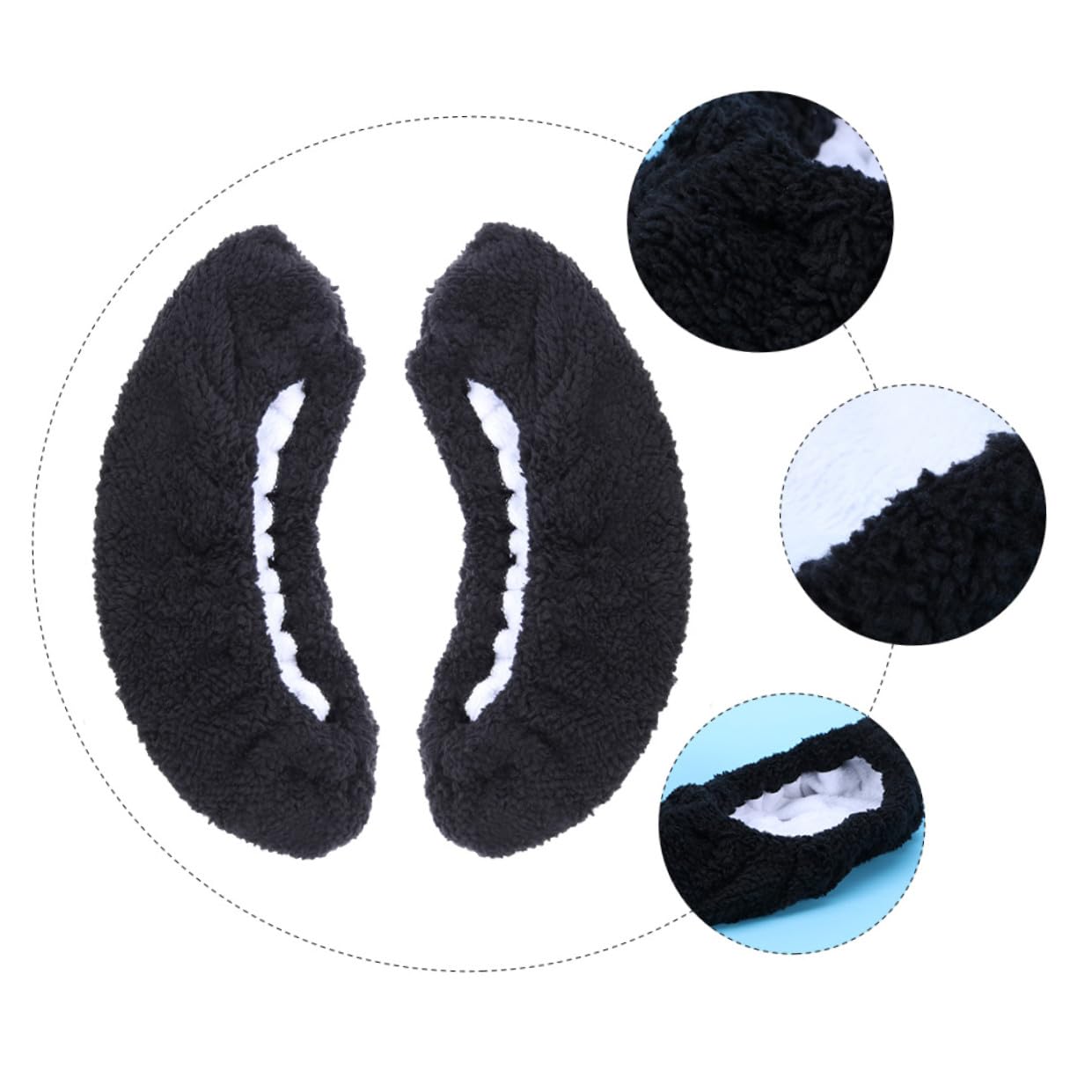 Toyvian Coperture 2 Paia in Poliestere Flessibile e Assorbente Protezioni Elastiche Antiruggine Colore Casuale per Lame Pattini da Ghiaccio per Ragazzo Ragazza e Adulti