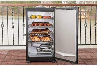 review Commercial Digital Electric Barbecue Meat Smoker Griddle Stick Grill BBQ Grill 800W. Indoor Outdoor, Booth, Restuarant, Canteen