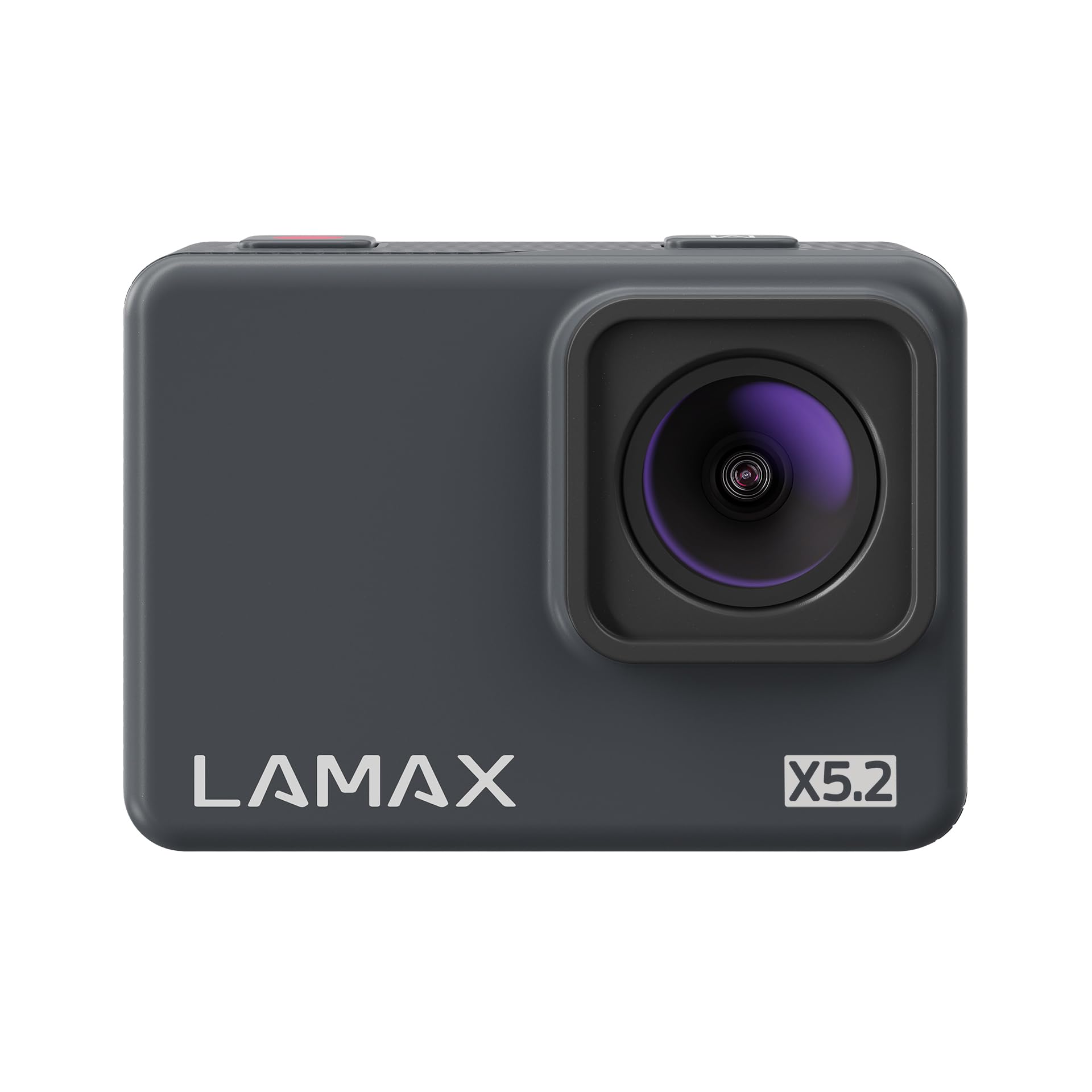 Lamax X5.2 kamera sportowa z prawdziwą 4K przy 30 kl./s, płynna Full HD przy 60 kl./s, maks. delikatna elektroniczna stabilizacja i zwolnione tempo, wodoszczelna do 40 m, ładowanie USB-C, 2" LCD, WiFi