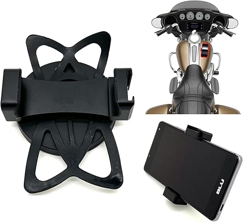 LycoGear Soporte magnético resistente de aluminio para teléfono inteligente con correa de seguridad para teléfonos inteligentes. * Lo mejor para