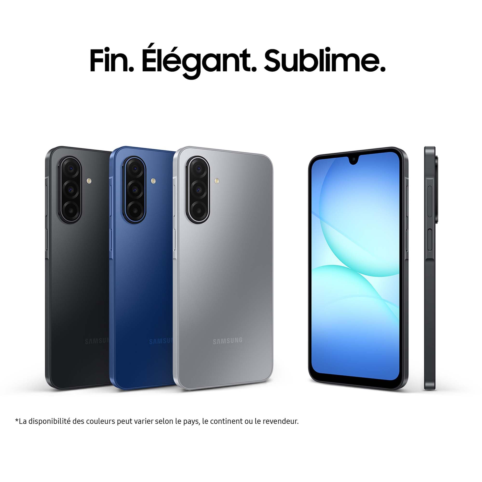 Samsung Galaxy A17 5G 128 Go, Smartphone Android déverrouillé, écran 6,7", Batterie 5000 mAh, Noir, Version FR