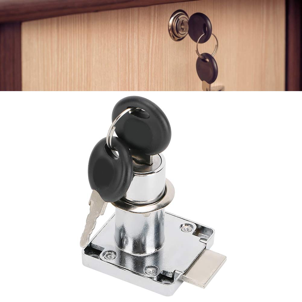 Cerradura Cajón 38mm con Llaves - 3 Juegos para Muebles, Escritorio, Armario, Buzón | Fácil Instalación | Segura | Versátil | Garantía
