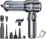 Handheld Vacuum Cordless, 21KPA Powerful Rechargeable Portable Car Vacuum Cleaner Mini Car Cleaner for Pet Hair, Car, Home, Office, Kitchen