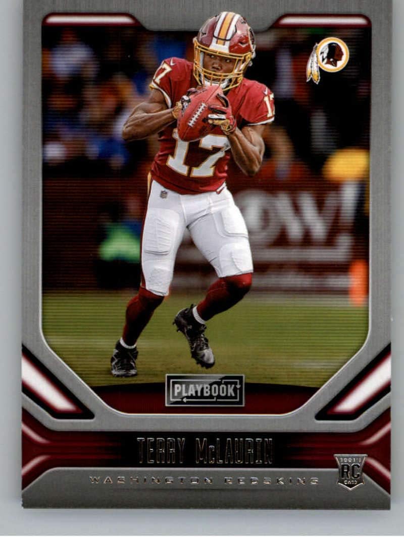 2019 Panini Playbook #137 Terry McLaurin Washington RC Rookie NFL Football Trading Card