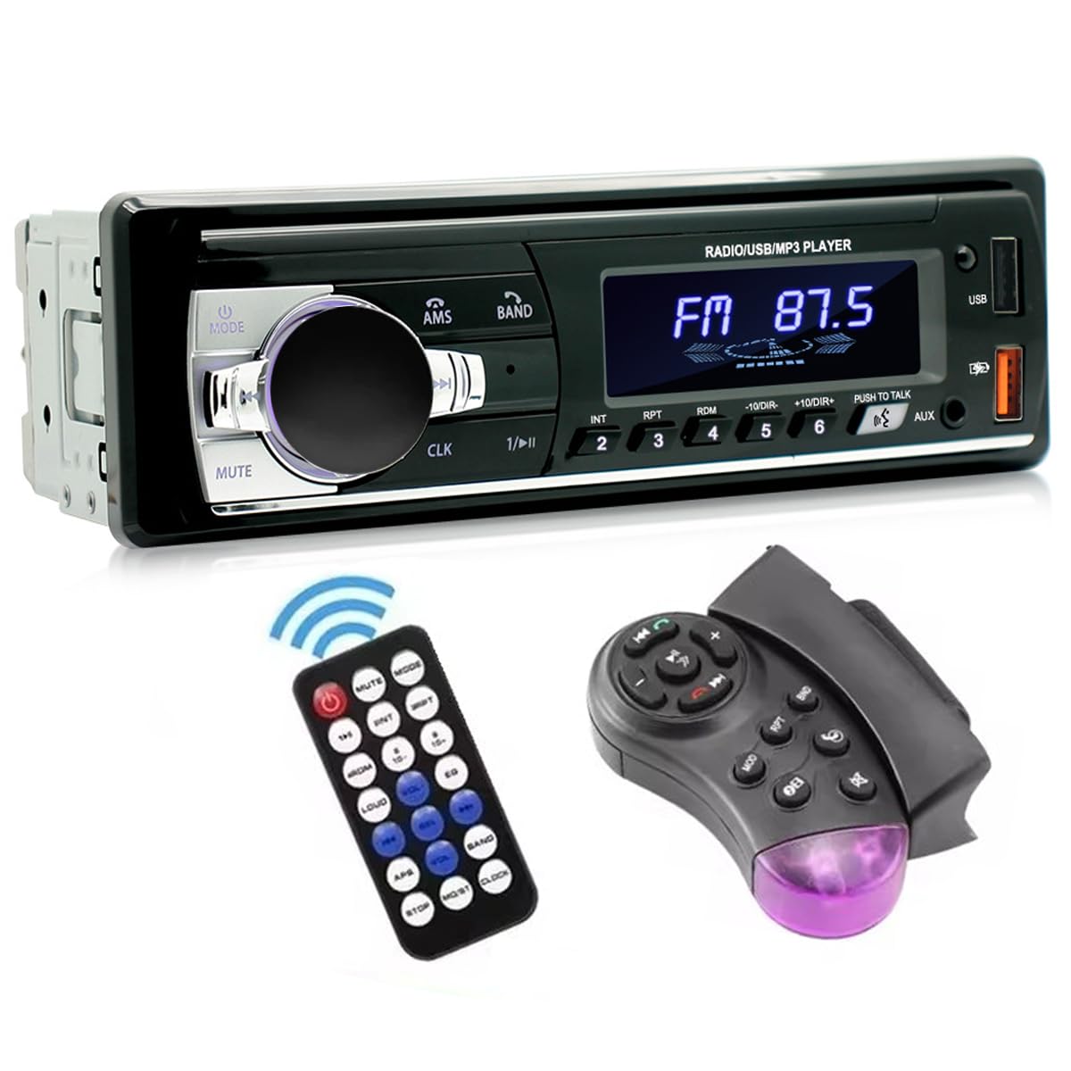 24Vオーディオ CD/Bluetooth/USB/AUX デコデコ取付済 Aototeck Single 