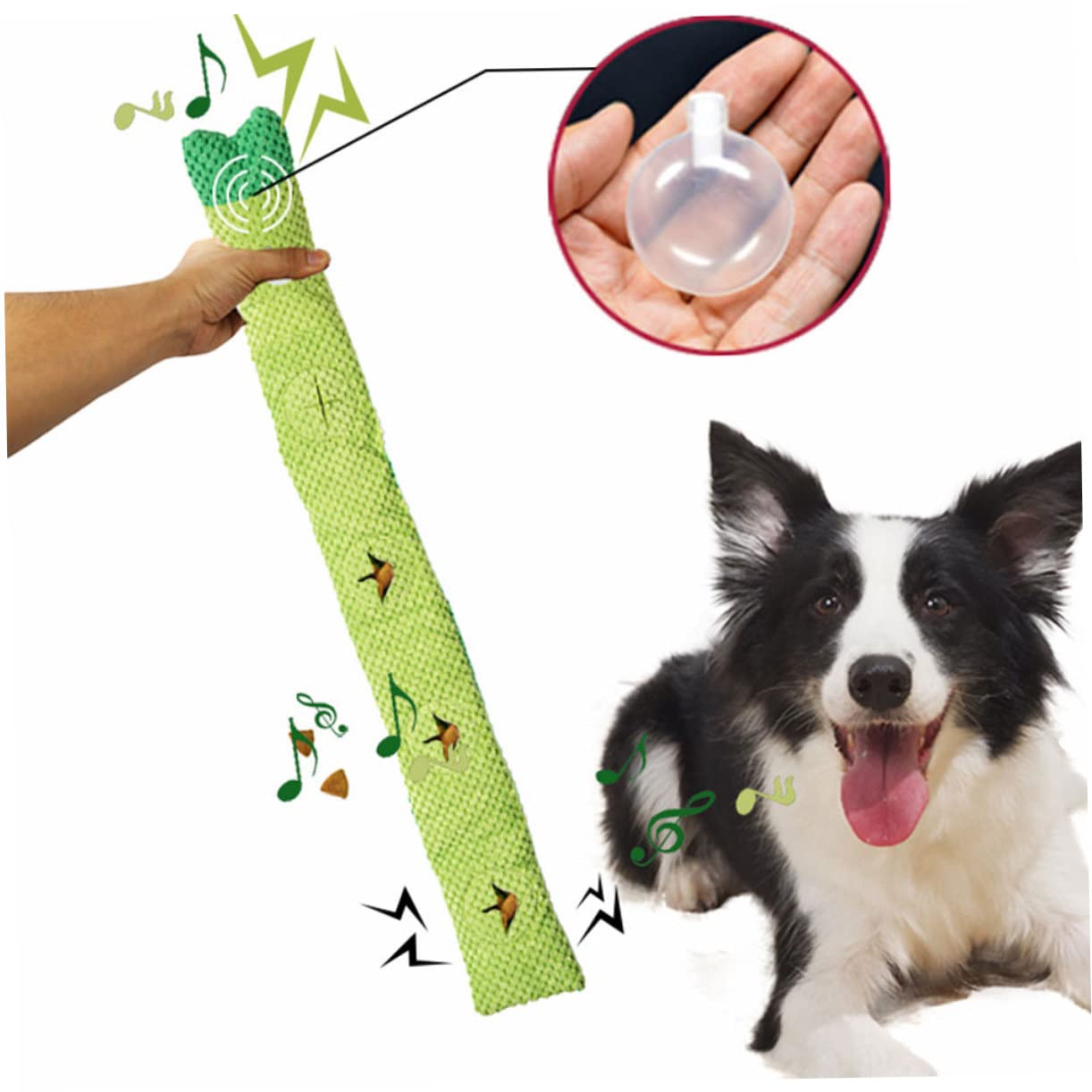 Sosoport 3 Stücke Interaktive Quietschende Hundespielzeug Plüsch Kauspielzeug Für Hunde Molaren Spielzeug Helle Farben
