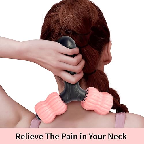 Miniatura 5 de KYLINFIT Rodillo muscular en forma de Y para atletas, herramientas de masaje corporal, barra de rodillo de terapia física para aliviar el dolor