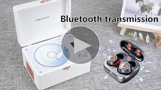 Amazon.com: Vintage Desktop CD Player with Speakers