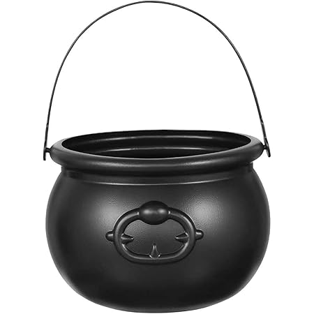 picture Real Witch With Cauldron black cauldron plastic large 8 inch witch cauldron for halloween decoration party supplies harry potter witches prop wizard by 4e s novelty